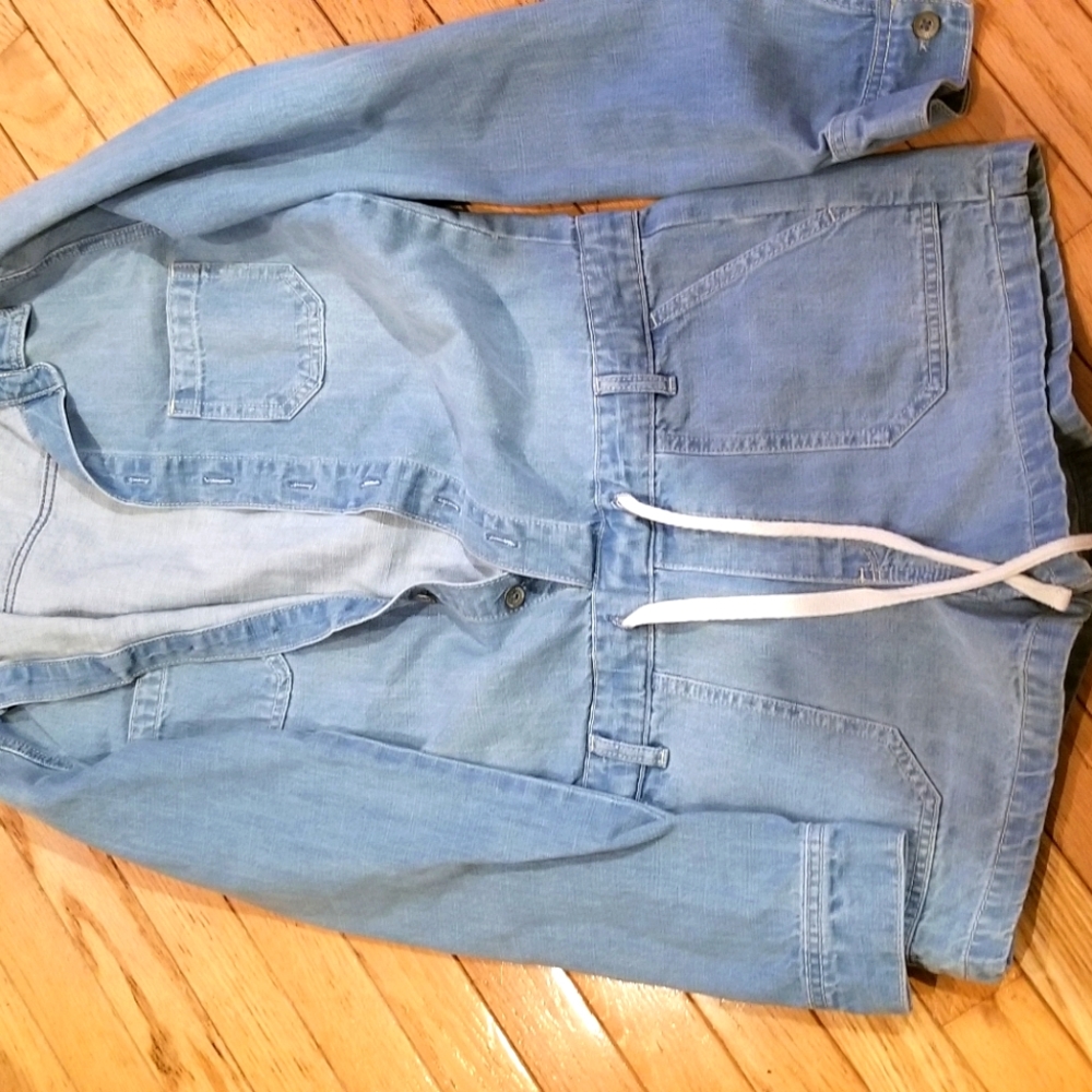 Hollister Denim  Short Jumpsuit
